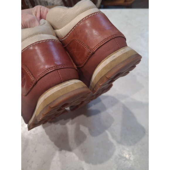 Timberland Mens SZ 9 Leather Euro Hiker Lace up Active Boots Camping Hiking Gorp - Picture 9 of 11